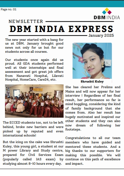 DBM INDIA EXPRESS JAN-25